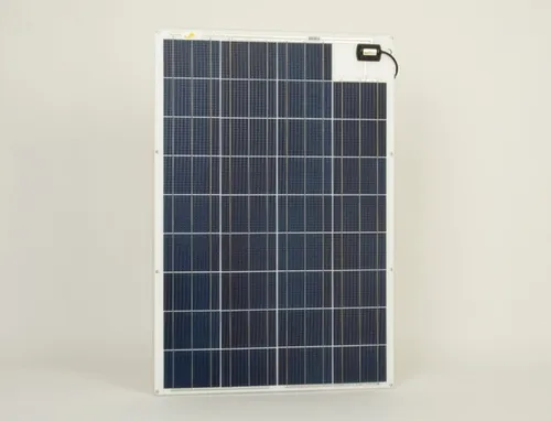 SunWare SW-20185 Monokristallines Solarmodul 120 Wp - Erneuerbare Energien: Hochwertiges 120 Wp Solarmodul mit vorderseitigem Kabelanschluss, ideal für Boote und Fahrzeuge. Made in Germany.