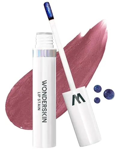 Wonderskin Lip Stain Peel Off Wonder Blading Masque –Lippenfleckenmaske, Natürlicher Lippenstift, Langanhaltender Wasserfester Lippen-Tint (Demure Stain and Go)
