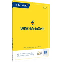 WISO Mein Geld 2024 - Sofortdownload + Produktschlüssel - Office-Software für Ihre Finanzen, mit umfangreichen Funktionen zur einfachen Verwaltung von Banking und Transaktionen. Jetzt günstig sichern und den Überblick behalten!