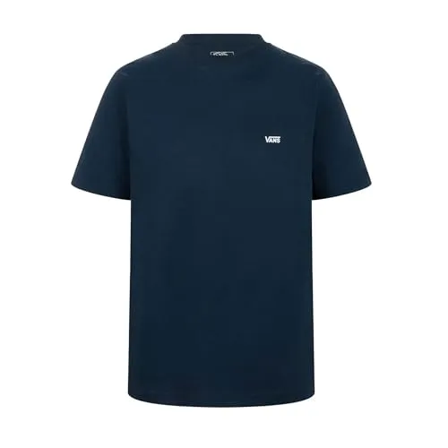 Vans T-Shirt LEFT CHEST SS blau L (52/54) - Sportliches T-Shirt aus 100% Baumwolle in Deep Indigo, ideal für den Alltag. Pflegeleicht und mit Rundhals-Ausschnitt, perfekt für lässige Outfits.