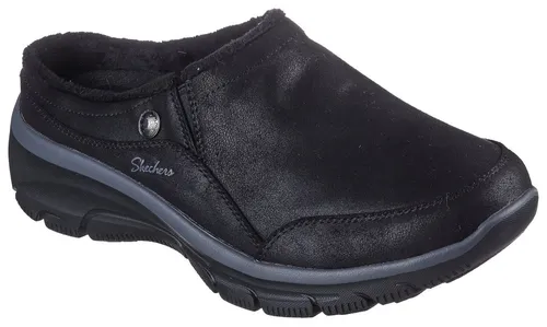 Skechers EASY GOING-LATTE 2 Clog Pantoffel – Bequemer Slipper mit Warmfutter - Lässige Clogs von Skechers mit leichtem An- und Ausziehen. Die rutschfeste Sohle sorgt für Sicherheit, während das gepolsterte Innenleben maximalen Komfort bietet. Ideal für entspannte Tage zu Hause oder unterwegs.