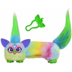 Furby DJ Furblets Can-Dee-Swirl - Interaktive Plüschtiere mit dehnbarem Körper, der lustige Geräusche macht und Musik spielt – ideal für unterwegs und zum Spielen mit anderen Furby Freunden.