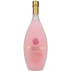 Bottega BOCCA DI ROSA Rosolio Likör 30% Vol. 0,5l - Eleganter Rosolio Likör mit intensiven Rosenaromen, ideal für gesellige Anlässe. Perfekt als After-Dinner-Drink oder in Cocktails. Genießen Sie die süße, seidig-florale Note!
