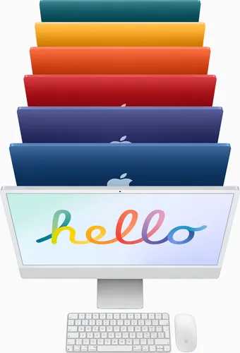 Apple iMac Apple M M1 61 cm (24") 4480 x 2520 Pixel All-in-One-PC 8 GB 512 GB SSD macOS Big Sur Wi-Fi 6 (802.11ax) Pink