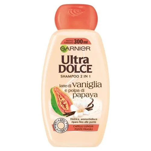 Ultradolce Garnier Shampoo 300 Ml. Vanille