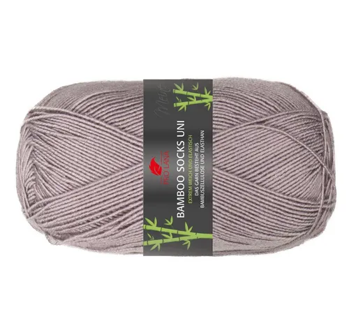 Pro Lana BAMBOO SOCKS UNI Häkelwolle, 400 m (seidenweiche und vegane 4-fach Sockenwolle), 100 g