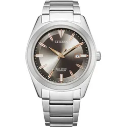 Citizen Super Titanium AW1640-83H Uhr - Armbanduhr aus Super Titanium, wasserdicht bis 50 m und mit Datumsanzeige – ideal für stilbewusste Herren.