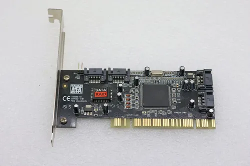 DELOCK 70154 - PCI SATA 4-Kanal Raid Controller - Raid-Controller für 4 SATA-Geräte, unterstützt RAID 0, 1 und 0+1 für verbesserte Datensicherheit und Performance. Ideal zur Erweiterung Ihres PCs um zusätzliche Speichermöglichkeiten.