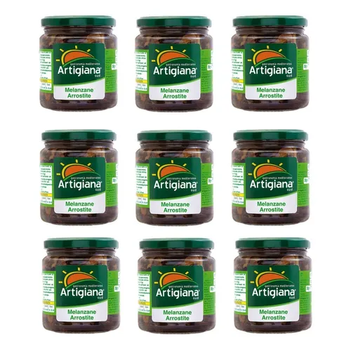 Artigiana SUD Aubergine Geröstet Gr. 280 - Karton 9 Stück