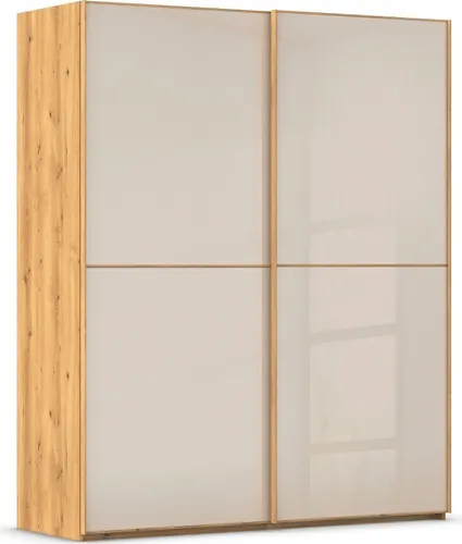 RAUCH SCALE-DUO Schwebetürenschrank - Kleiderschrank mit edler Glas-Front und zwei Schwebetüren, bietet viel Stauraum und ist pflegeleicht – ideal für stilvolle Schlafzimmer.
