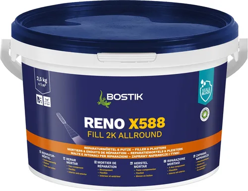 Bostik Reno X588 Fill 2K Reparatur-Mörtel 2,5 kg