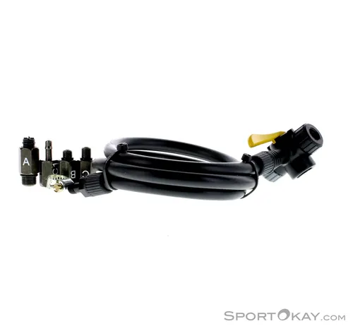 Topeak TwinHead Pumpen Upgrade Kit für Fahrradzubehör – Schwarz – One Size - Verleihen Sie Ihrer Pumpe neues Leben mit dem TwinHead Upgrade Kit. Inklusive Schlauch und Anschlüssen, passend für alle gängigen Ventile. Kompakt und leicht für den einfachen Transport.