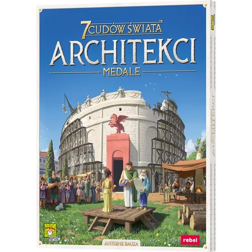 Game Architects of the 7 Wonders of the World: Medals Rebel 5425016927700 - Puzzle-Spiel für kreative Köpfe, fördert strategisches Denken und Geschicklichkeit beim Bauen der Weltwunder.