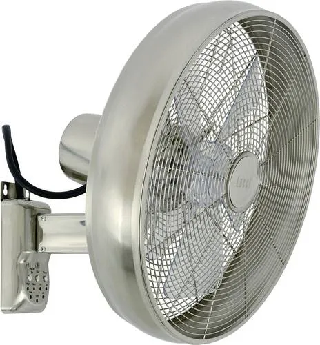 Lucci AIR BC Wandventilator 50W - Schwenkbar und Fernbedienung - Ventilatoren - Hochleistungs-Wandventilator mit 41 cm Durchmesser, Fernbedienung und automatischer Schwenkfunktion für optimalen Komfort.