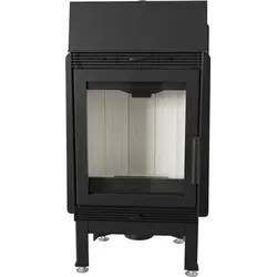 Kamineinsatz BLANKA 8 kW aus Stahl - Moderner Kaminofen mit einer Heizleistung von 8 kW, ideal für alle Zimmer. Hoher Wirkungsgrad von 78% und geeignet für abgelagertes Hartholz - für effiziente Wärme und stilvolle Akzente.
