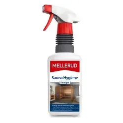 MELLERUD Sauna Hygiene Reiniger 0,5 Liter - Effektiver Spezialreiniger für Sauna und Dampfbad, entfernt zuverlässig Bakterien und Keime. Ideal für die Grund- und Unterhaltsreinigung, schützt hochwertige Oberflächen.