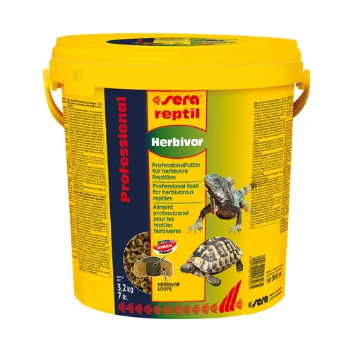 Liter sera reptil Professional Herbivor Nature 10 - Sticks & Pellets, hochwertiges Granulat für pflanzenfressende Reptilien, unterstützt eine gesunde Ernährung und fördert das Wohlbefinden.