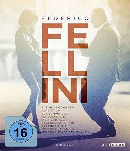 Federico Fellini Edition [Blu-ray] - Kultfilme von Federico Fellini, freigegeben ab 16 Jahren, für Filmfans und Sammler ein Muss!