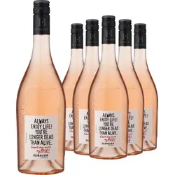 Emil Bauer »Always enjoy life...« Pinot Noir Rosé im 6er-Vorratspaket 2024
