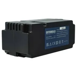 EXTENSILO 1x Akku kompatibel mit Florabest FMR 600 A1 Rasenmäher (5000mAh, 25,2V, Li-Ion)