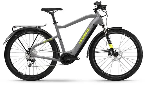 Haibike Trekking 6 High E-Bike Yamaha i630 RH 52/M 27,5" - E-Trekking Bike für Herren mit leistungsstarkem Yamaha 630Wh Akku und 10 Gängen, ideal für lange Touren und vielseitige Einsätze.