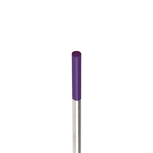 Abicor 700.0310.10 Binzel E3 Wolframelektrode, 3,2 mm Durchmesser, 175 mm Länge, Violett, 10 Stück