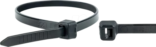 WKK 110126071 - Kabelbinder, 200x4,8mm schwarz