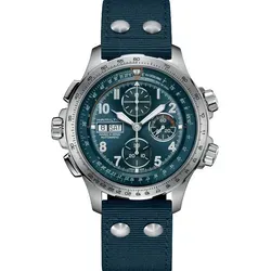 Hamilton Khaki Aviation H77906940 Herren Automatikuhr - Herrenuhren mit 80h Gangreserve, robustem Edelstahlgehäuse und Saphirglas – ideal für anspruchsvolle Abenteurer.