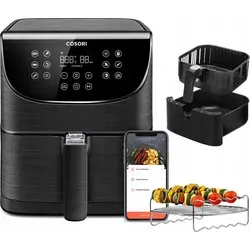 Cosori Smart Wifi 1700W 5,5L Fritteuse Mit 11 Programmen - Schwarz