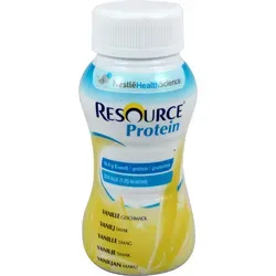 Resource Protein Drink Vanille 6X4X200 ml - Arzneimittel zur Unterstützung der Ernährung, reich an hochwertigem Protein und ideal für diätetische Zwecke.