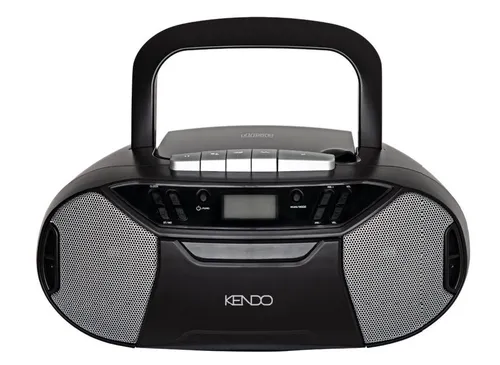 Kendo 24EX Digitalradio (DAB) - Radios: Tragbare Boombox mit CD-Player und Kassettendeck, perfekt für Musikliebhaber, die ihre Lieblingssender und -medien überall genießen möchten.
