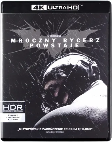 Mroczny Rycerz Powstaje, płyta Blu-ray 4K Galapagos 7321999347642