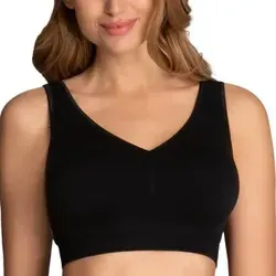 Anita Prothesen BH Lotta 5769X Gr. S in schwarz - Funktionsunterwäsche mit optimalem Halt und komfortablem Sitz, speziell für Prothesenträgerinnen entwickelt.