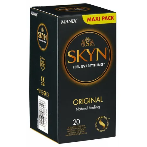 MANIX SKYN Original Latexfreie Kondome Hauchzarte Präservative Verhütung 20 Stk.
