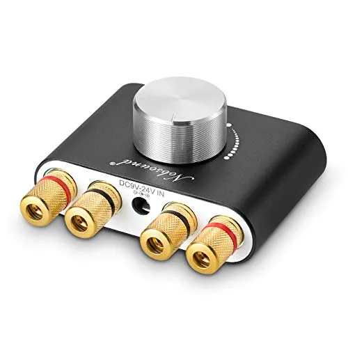Nobsound Mini Bluetooth 5.0 Digital Power Amplifier - Hifi-Verstärker mit 50W×2 Leistung, kompakt und elegant im Design, ideal für kabelloses Audio-Streaming und verbesserten Sound.