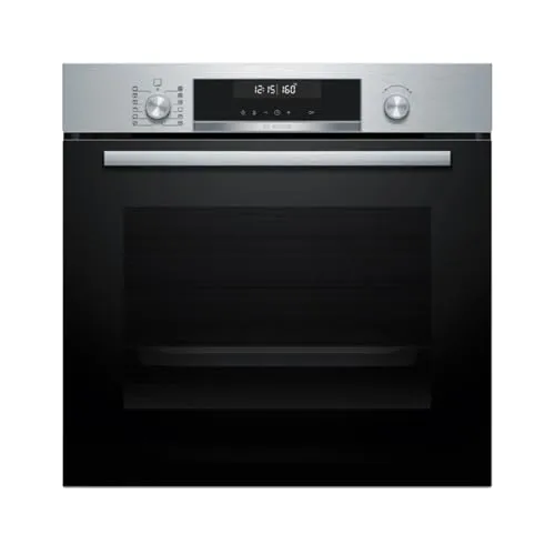 Bosch Pyrolytischer Multifunktionsofen Serie 6 60 cm - Backöfen mit AirFry-Funktion für gesundes Kochen ohne Öl. Genießen Sie einfache Gourmet-Rezepte und optimale Wärmeverteilung dank 3D Hotair-Ventilator.