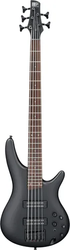 Ibanez SR305EB-WK E-Bass - Wheathered Black - Bässe mit SR Standard-Serie, aktiven PowerSpan Dual Coil Tonabnehmern für kraftvollen Sound und stilvollem Wheathered Black Finish.