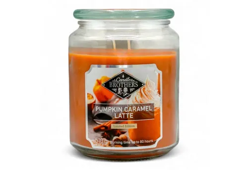 Candle Brothers Duftkerze im Glas - Hochwertige Duftkerzen in dekorativem Glas, ideal für eine gemütliche Atmosphäre. Erhältlich in verschiedenen Düften mit bis zu 130 Stunden Brenndauer – perfekt für jeden Anlass!