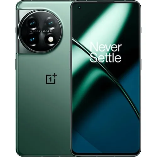 OnePlus 11 (128 GB, Eternal Green, 6.70", Hybrid Dual SIM + eSIM, 50 Mpx, 5G) (5011102201)