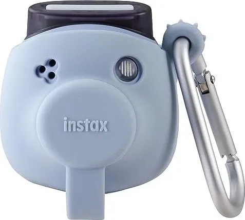 Fujifilm Imaging Fujifilm Instax PAL Silikontasche blau mit Karabinerhaken