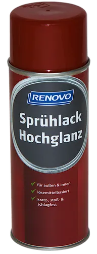 400ml Renovo Sprühlack hochglänzend Karminrot