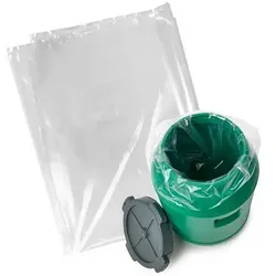 Garronda Wasserreservoir Einlegebeutel Lebensmittelecht PE Beutel für Fass und Eimer GD-0180, 60 l, (10-tlg) weiß 60 l