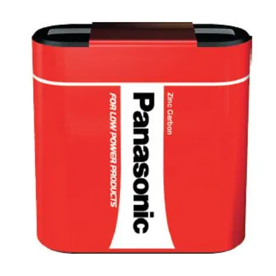 Panasonic Batterie Red Zinc Flach 1er-Pack
