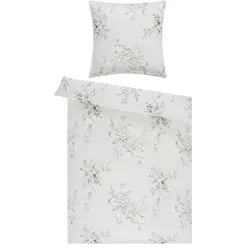 como superior Satin Bettwäsche   , weiß , Maße (cm): B: 135