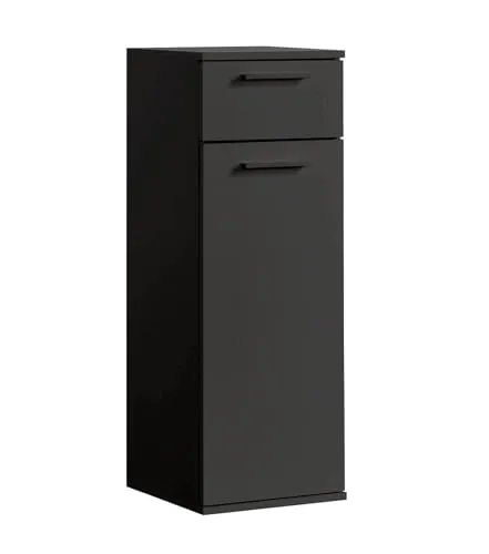 mokebo® Bad-Beistellschrank 'Der Matrose' – schmal und stylisch - Hoch- & Midischränke fürs Bad, ideal für wenig Platz mit viel Stauraum und elegantem Design, auch als Badmöbel Set erhältlich.