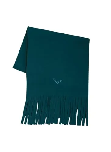 Trigema Fleeceschal - Schals für Damen, kuscheliger Fleece-Schal mit Fransen, ideal für kalte Tage und stylische Outfits, 200 cm lang und 25 cm breit.
