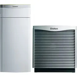 VAILLANT flexoTHERM exklusive mit aroCOLLECT VWF 87/4 - Wärmepumpe mit hohem Effizienzgrad, kombiniert mit aroCOLLECT für optimale Energieausnutzung und nachhaltige Heizlösungen.