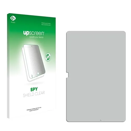 upscreen Anti-Spy Blickschutzfolie für Samsung Galaxy Tab S8 Plus WiFi (Hochformat) Privacy Screen Displayschutz-Folie [Sichtschutz, Blaulichtfilter]