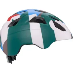 CONTEC Helm "Zuni" für Kinder, sicher und anpassbar, Gr. XS (48 - 54 cm) - Sicherer Kinderhelm mit leichtem In-Mold-Design und individuell einstellbarem System. Ausgestattet mit LED-Licht und reflektierenden Bändern für erhöhte Sichtbarkeit. Ideal für die ersten Fahrten auf dem Fahrrad.