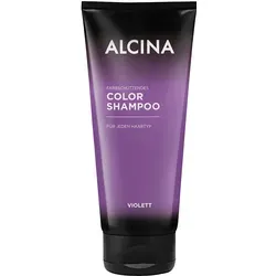 Alcina Color Shampoo Violett 200 ml - Hochwertiges Color Shampoo zur Pflege und zum Schutz gefärbter Haare. Verleiht lebendigen Glanz und intensiviert die Haarfarbe. Ideal für die regelmäßige Anwendung und sorgt für strahlende Ergebnisse.